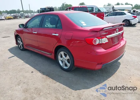 2013 Toyota Corolla S from USA, damaged, VIN 2T1BU4EE4DC125829